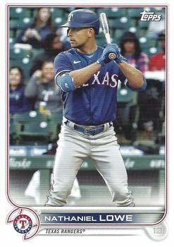 2022 Topps Texas Rangers #TEX-4 Nathaniel Lowe Front