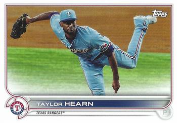 2022 Topps Texas Rangers #TEX-12 Taylor Hearn Front