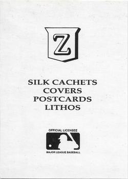 1993-94 Z Silk Cachet Covers (unlicensed) #NNO Roger Clemens Back