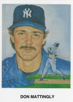 1993-94 Z Silk Cachet Covers (unlicensed) #NNO Don Mattingly Front