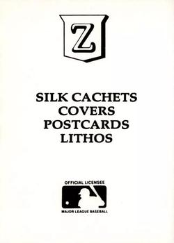 1993-94 Z Silk Cachet Covers (unlicensed) #NNO Cal Ripken Jr. Back