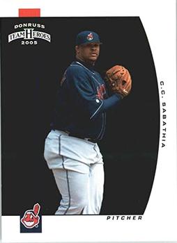 2005 Donruss Team Heroes Cleveland Indians #6 TBA Front