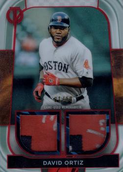 2022 Topps Tribute - Dual Relics Red #DR-DO David Ortiz Front