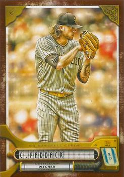 2022 Topps Gypsy Queen - Burnt Umber #145 Chris Paddack Front