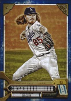 2022 Topps Gypsy Queen - Indigo #29 Dustin May Front