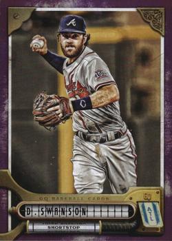 2022 Topps Gypsy Queen - Mauve #41 Dansby Swanson Front