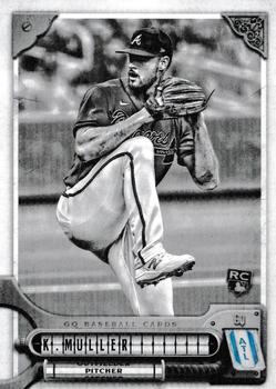 2022 Topps Gypsy Queen - Black & White #197 Kyle Muller Front
