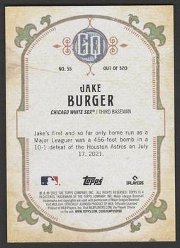 2022 Topps Gypsy Queen - Missing Nameplate #55 Jake Burger Back