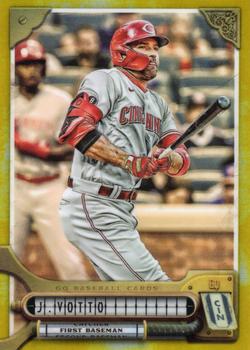 2022 Topps Gypsy Queen - Chrome Gold #154 Joey Votto Front