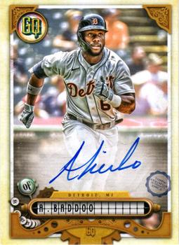 2022 Topps Gypsy Queen - GQ Autographs #GQA-AB Akil Baddoo Front