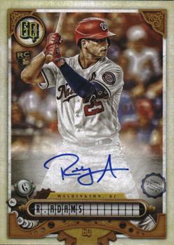 2022 Topps Gypsy Queen - GQ Autographs #GQA-RA Riley Adams Front