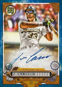 2022 Topps Gypsy Queen - GQ Autographs Indigo #GQA-JC Jose Canseco Front