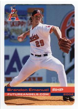 2003 Grandstand Future Angels #NNO Brandon Emanuel Front