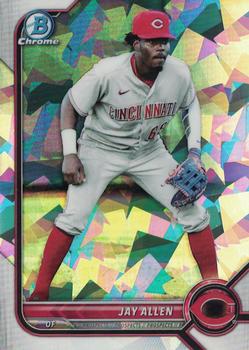 2022 Bowman - Chrome Prospects Atomic Refractor #BCP-114 Jay Allen Front