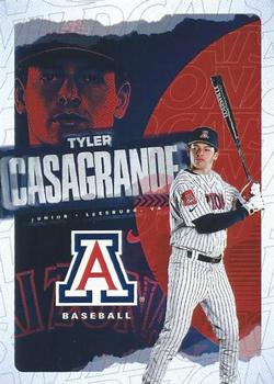 2022 Arizona Wildcats #7 Tyler Casagrande Front