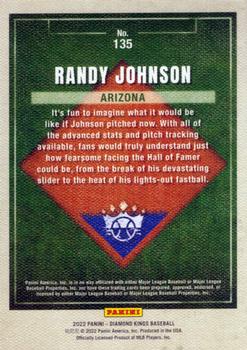 2022 Panini Diamond Kings - Framed Red #135 Randy Johnson Back