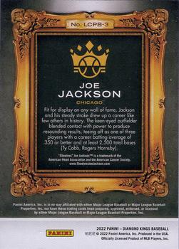 2022 Panini Diamond Kings - Le Cinque Piu Belle #LCPB-3 Joe Jackson Back