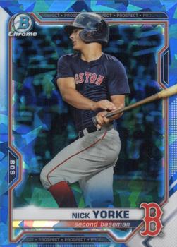 2021 Bowman Chrome Sapphire Edition - Prospects #BCP-243 Nick Yorke Front