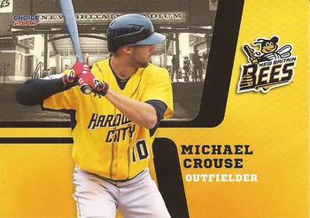 2017 Choice New Britain Bees #25 Michael Crouse Front