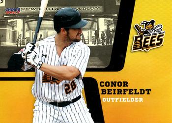 2017 Choice New Britain Bees #27 Conor Beirfeldt Front