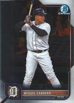 2022 Bowman Chrome #88 Miguel Cabrera Front