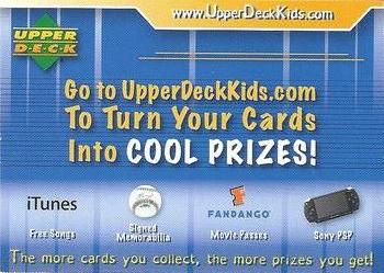 2006 Upper Deck - UpperDeckKids.com Ads #NNO UpperDeckKids.com Ad Front