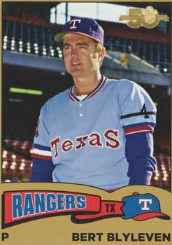 2022 Texas Rangers 1970s 50th Anniversary SGA #NNO Bert Blyleven Front