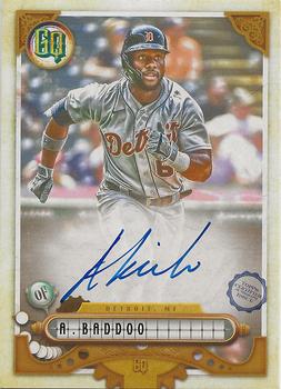 2022 Topps Gypsy Queen - GQ Autographs Missing Black Plate #GQA-AB Akil Baddoo Front