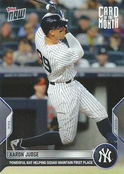 2022 Topps Now - Card of the Month #M-MAY Aaron Judge Front