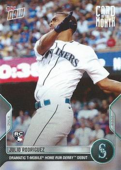 2022 Topps Now - Card of the Month #M-JULY Julio Rodriguez Front