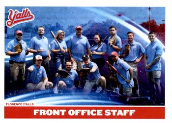 2021 Florence Y'alls #NNO Front Office Staff Front