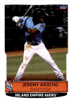 2021 Choice Inland Empire 66ers #2 Jeremy Arocho Front