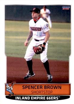 2021 Choice Inland Empire 66ers #5 Spencer Brown Front