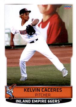 2021 Choice Inland Empire 66ers #6 Kelvin Caceres Front