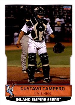 2021 Choice Inland Empire 66ers #7 Gustavo Campero Front