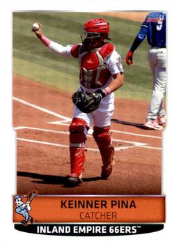 2021 Choice Inland Empire 66ers #21 Keinner Pina Front