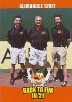 2021 Catholic Health Long Island Ducks #NNO Clubhouse Staff Front
