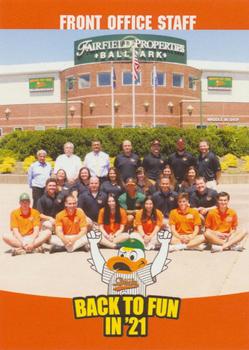 2021 Catholic Health Long Island Ducks #NNO Front Office Staff Front