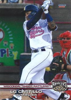 2021 Choice Wisconsin Timber Rattlers Update #36 L.G. Castillo Front