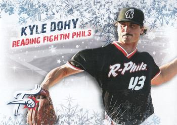 2021 Reading Fightin Phils Holiday Set #7 Kyle Dohy Front