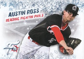 2021 Reading Fightin Phils Holiday Set #20 Austin Ross Front
