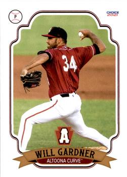 2021 Choice Altoona Curve #15 Will Gardner Front