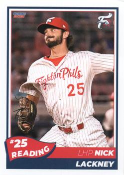 2021 Choice Reading Fightin Phils Update #18 Nick Lackney Front