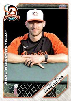 2021 Choice Bowie Baysox #33 Ryan Fuller Front