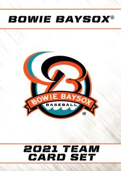 2021 Choice Bowie Baysox #NNO Cover Card Front