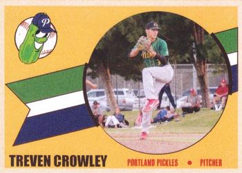 2021 Portland Pickles #011 Treven Crowley Front