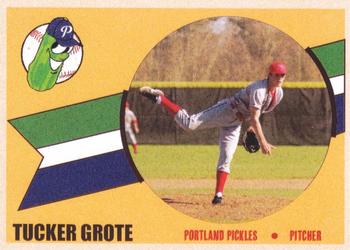 2021 Portland Pickles #020 Tucker Grote Front