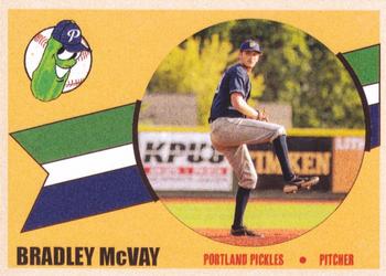 2021 Portland Pickles #046 Bradley McVay Front