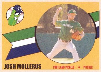 2021 Portland Pickles #042 Josh Mollerus Front