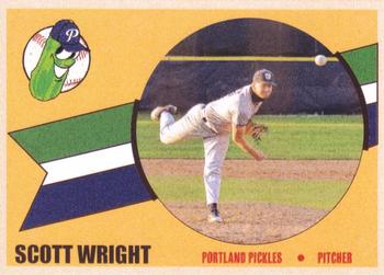 2021 Portland Pickles #043 Scott Wright Front
